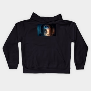 Portal to another dimension Kids Hoodie